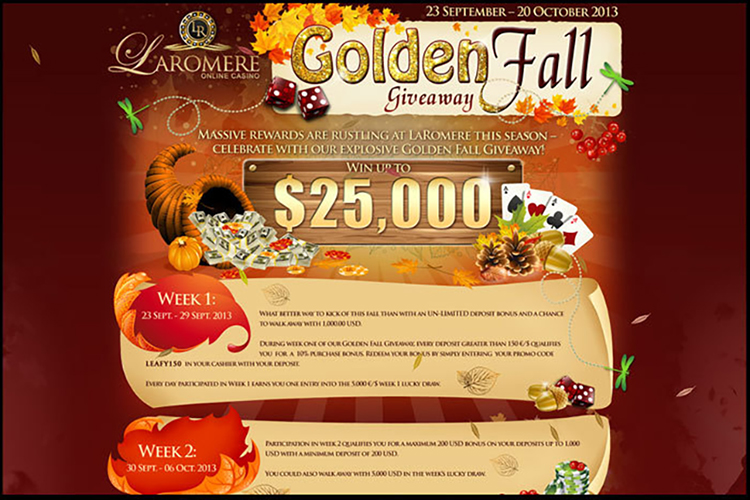 Laromere Golden Fall webpage